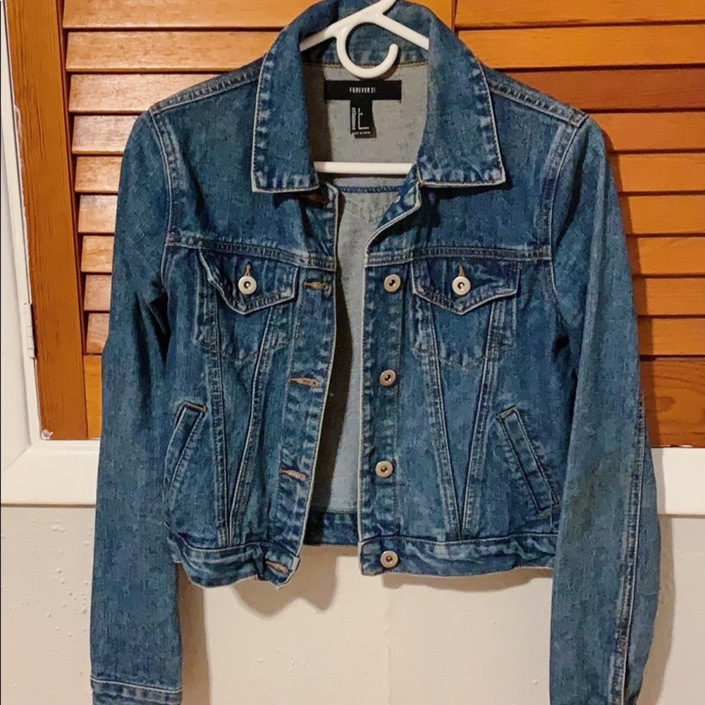 Dark denim jacket